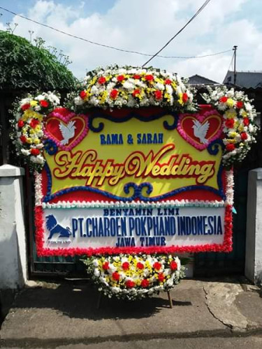 Karangan Bunga Pernikahan  di Gianyar